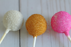 shimmer cake pops