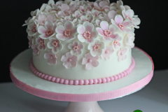 flower-birthday cake