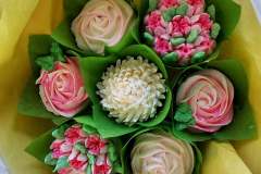 Pink cupcake bouquet