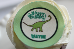dinosaur cupcake