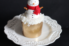 snowman-cupcake