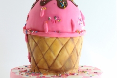 Ice Cream Sundae Cake